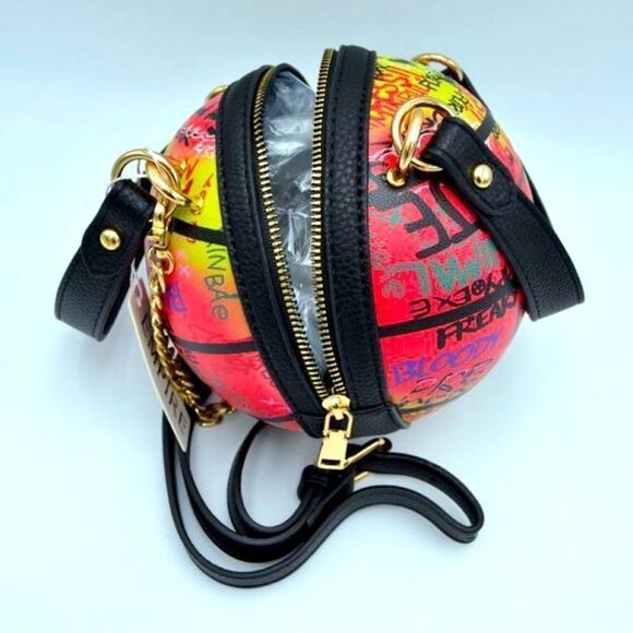 ✨Host Pick✨Graffiti Basketball Shape Clutch Model 2 - Picture 4 of 4